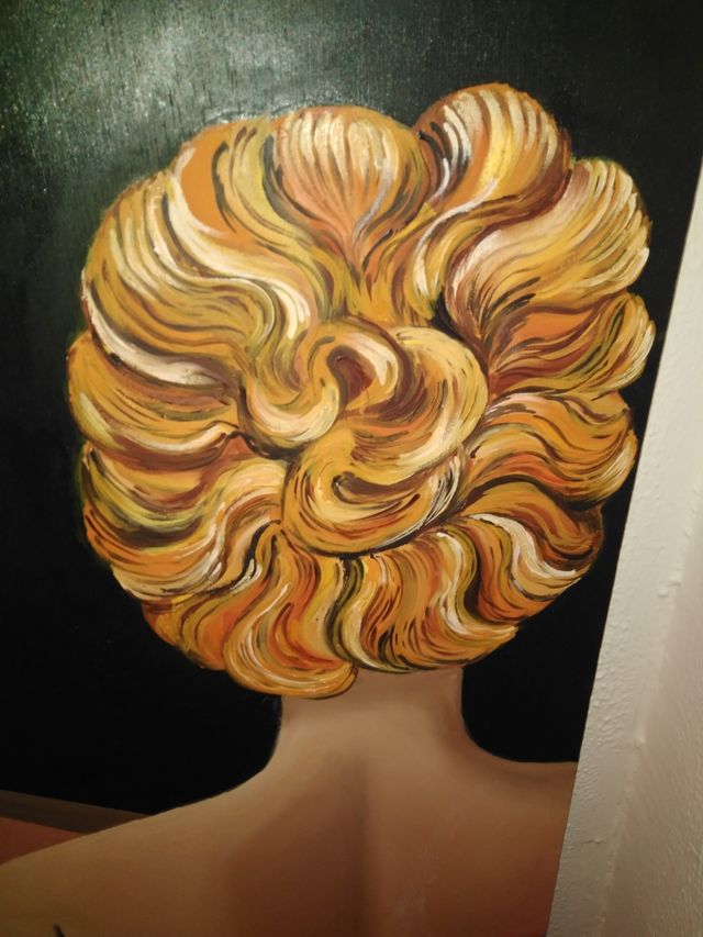 cuadro al oleo sobre madera Rebajado!!!!