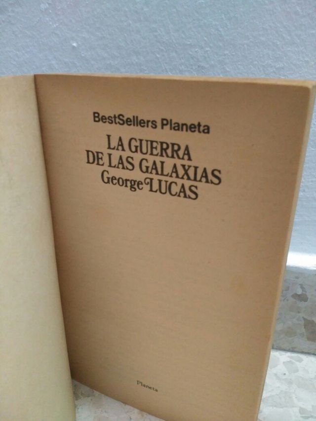 Libro Star Wars. Libro La Guerra de las Galaxias