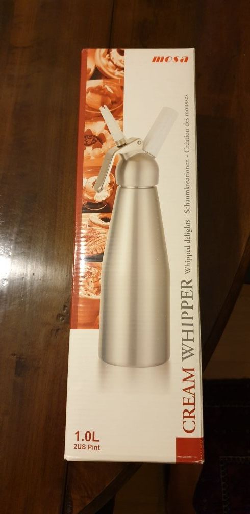 NUEVO sifon aluminio 1l. marca Mosa