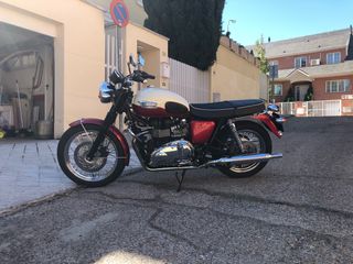 Motos Triumph Bonneville De Segunda Mano En Madrid En Wallapop
