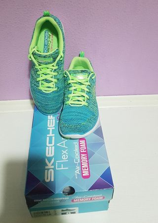 skechers flex appeal 2.0 plata