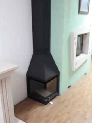 Chimenea de fundición de segunda mano en WALLAPOP