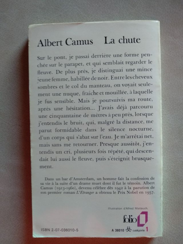 Albert Camus: La chute (EN LENGUA FRANCESA)