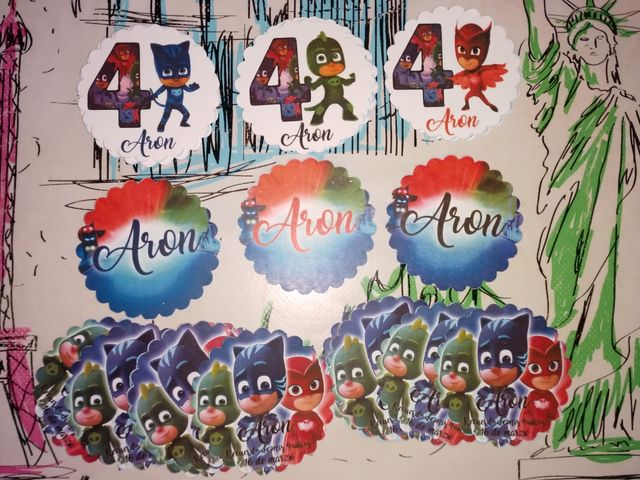 Etiquetas para detalles de comunion