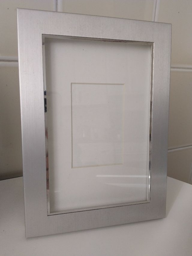 Portafotos plateado 10x15