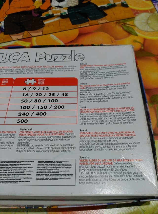 PUZZLE INAZUMA ELEVEN.