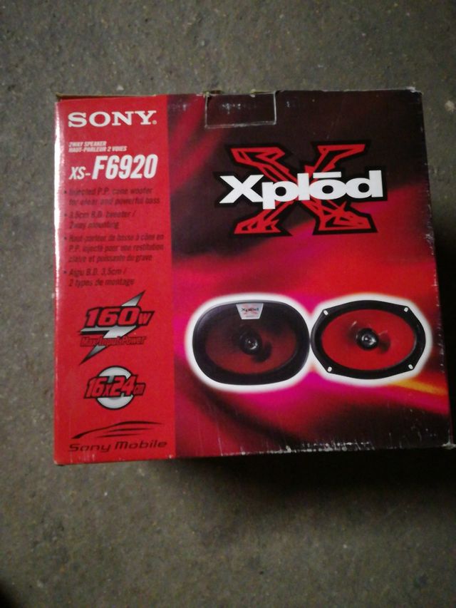 Altavoces Sony Xplod
