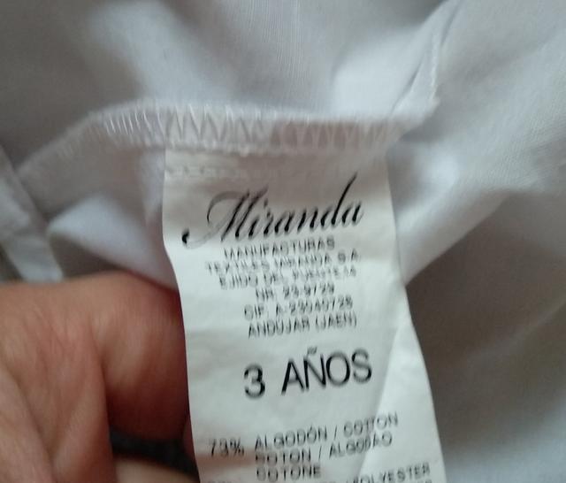 Vestido Gasa Miranda 3 Años