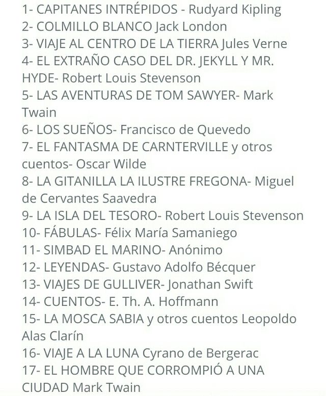 CD's Clásicos de la literatura universal