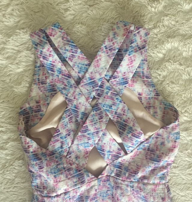 Vestido de fiesta de Pedro del Hierro. Talla 36