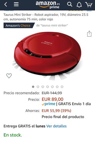 Comprar Motor cepillo Izquierdo Robot Aspirador