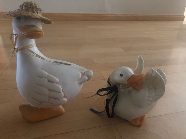 Huchas en forma de pato