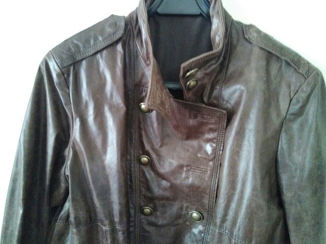 Chaqueta de cuero