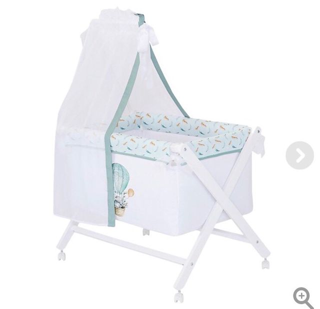 Lote Minicuna Naf Naf + colchon y ropa