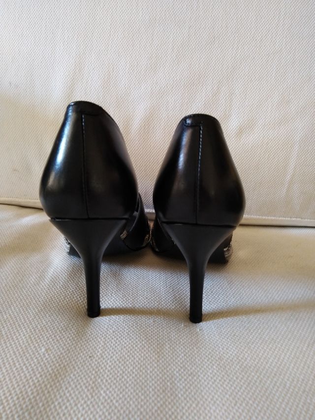 Zapatos piel 38 Nine West