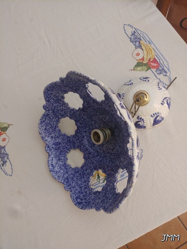 Làmpara de sobretecho antigua Artesania de Sòller