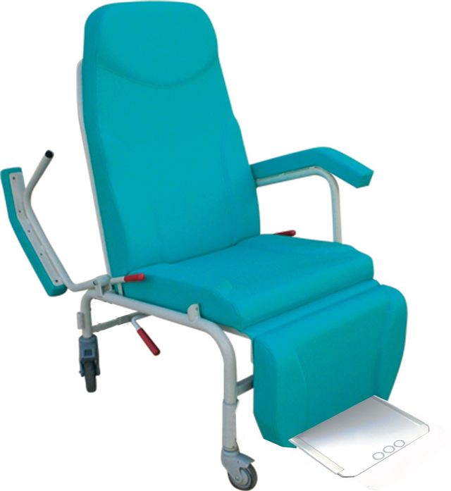 Sillón reclinable clínico geriátrico