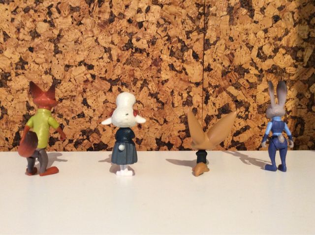 Conjunto de bonecos Disney Zootopia