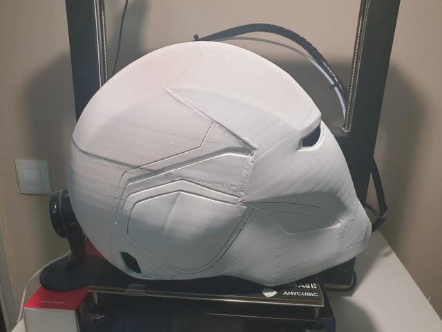 Casco Iron Man versión MK85 End Game 3D