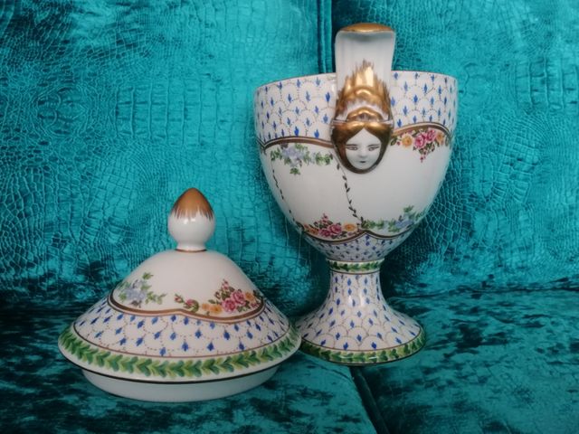 Jarrón Paris Royal pintado a mano