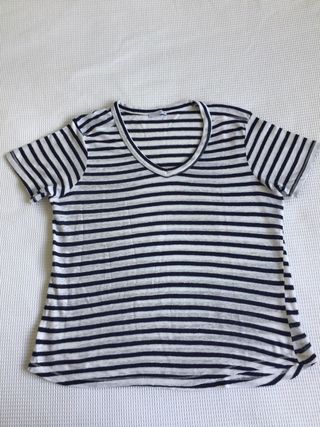 ZARA. Camiseta rayas marineras T.m – Hibuy market
