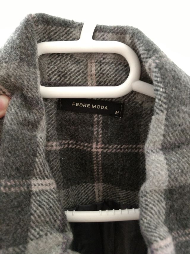 Abrigo cuadros