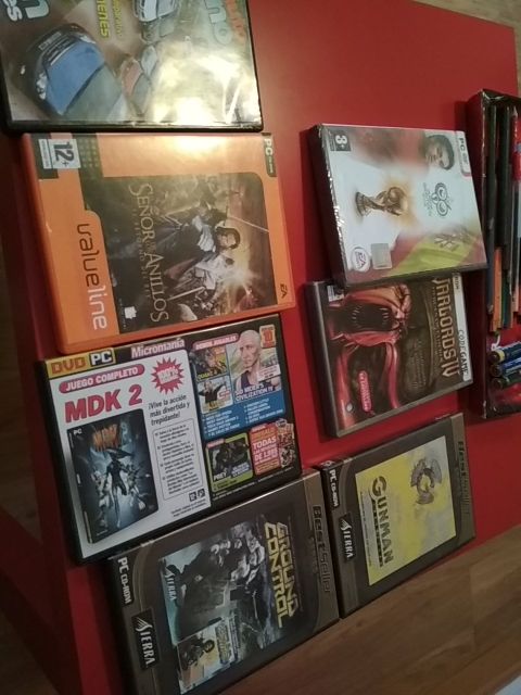 lote juegos pc FX y otros.
