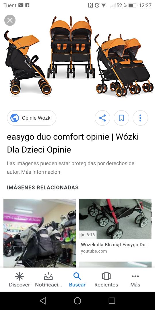 carrito doble poco uso