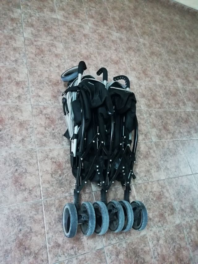 carrito doble poco uso