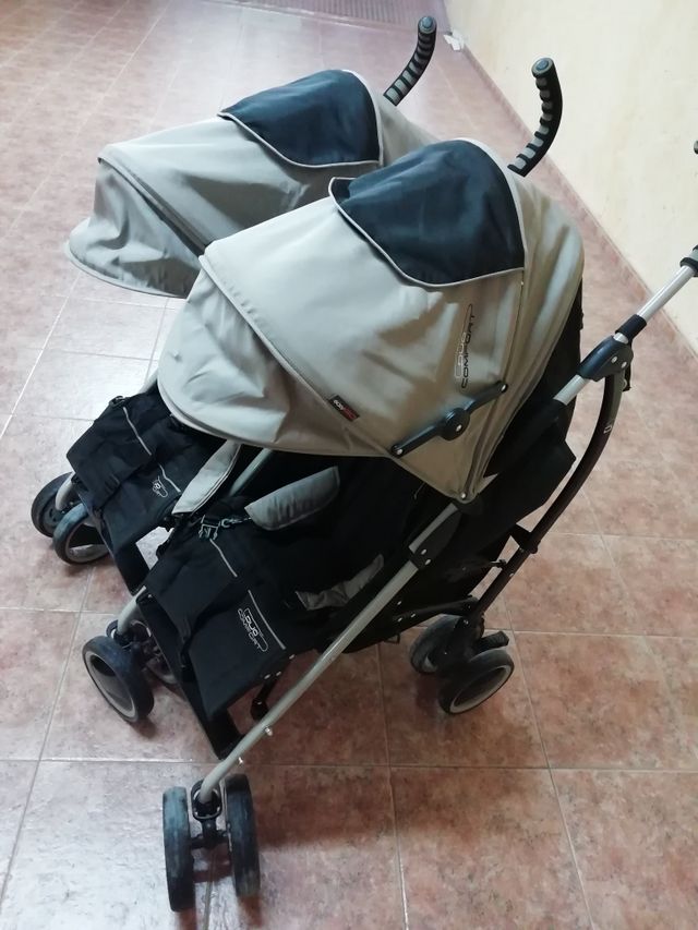 carrito doble poco uso