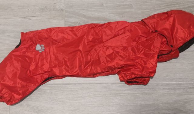 Abrigo-chubasquero perro 60cm