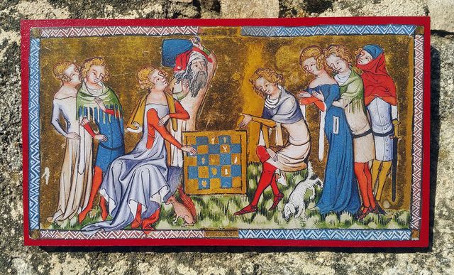 Giocatori di scacchi Quadro