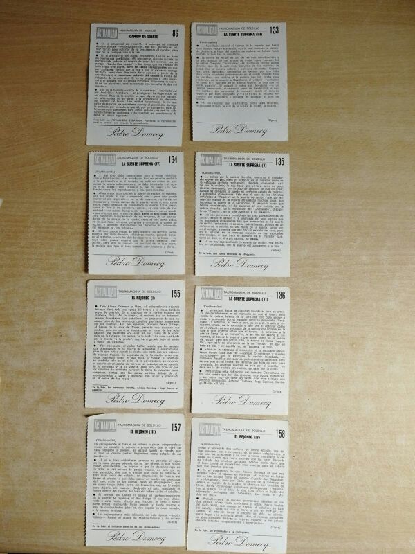 TAUROMIA TASCABILE 35 - Pedro Domecq -