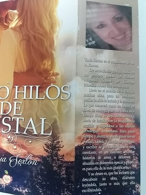 libro COMO HILOS DE CRISTAL- Tania Sexton