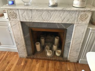Chimenea de mármol de segunda mano en WALLAPOP