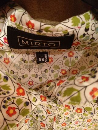 Camisa mirto mujer talla 46 usada una vez de segunda mano Camisa mirto mujer talla 46 usada una vez de segunda mano