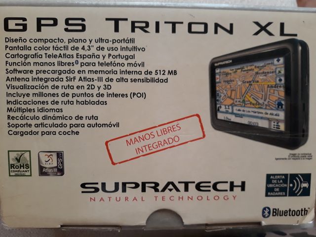 GPS TRITÓN XL SUPRATECH para reparar