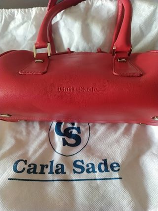 Bolso de piel Carla Sade de segunda mano por 45 EUR en Móstoles en WALLAPOP