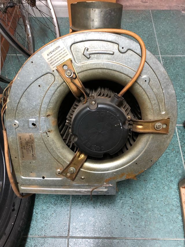 Ventilador centrífugo