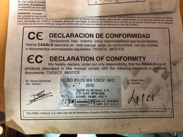 Ventilador centrífugo