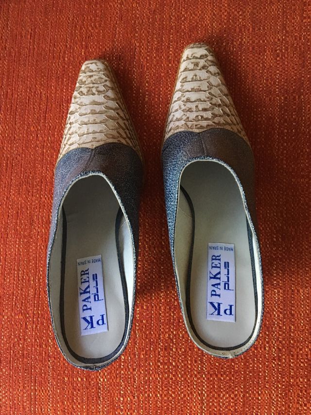 Mules piel nuevas