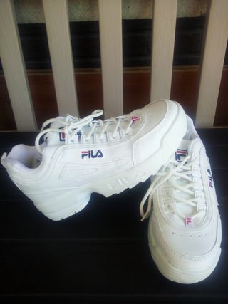 talla zapatillas fila