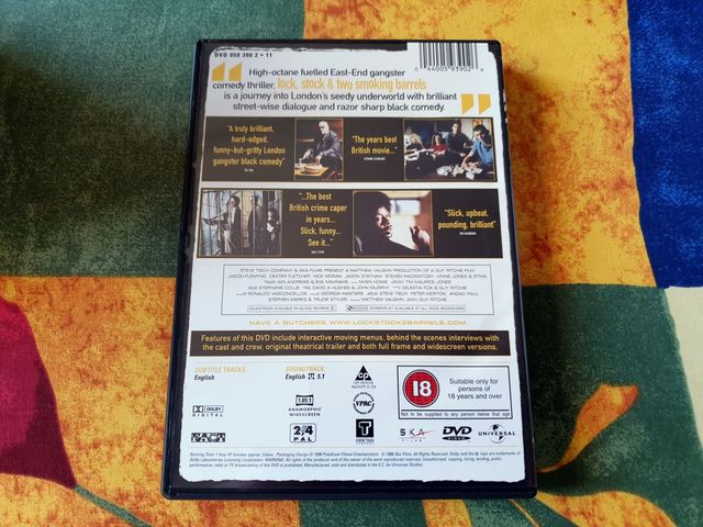 Lock, Stock & Two Smoking Barrels (DVD, en inglés)