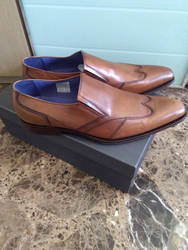 Zapato piel y cuero caballero