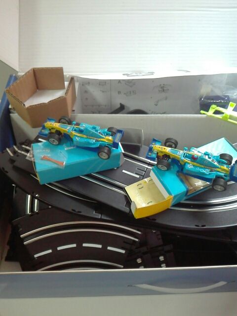 Scalextric de renault Alonso