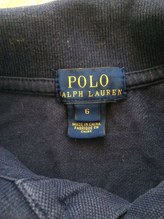 Polo niño Ralph Lauren T 6