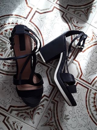 Wallapop Tacón Alto Sandalias De Mano En Segunda Valencia cLqARjS435