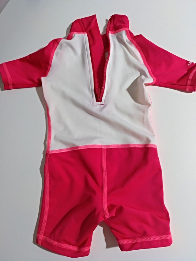 Traje de baño bebé protección UV50 Decathlon