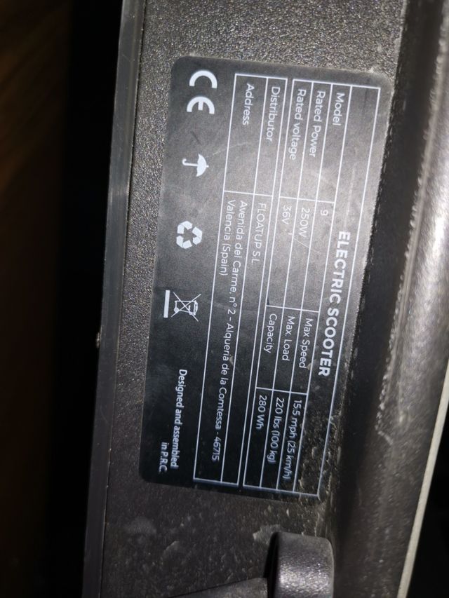 PATÍN Eléctric scooter 9