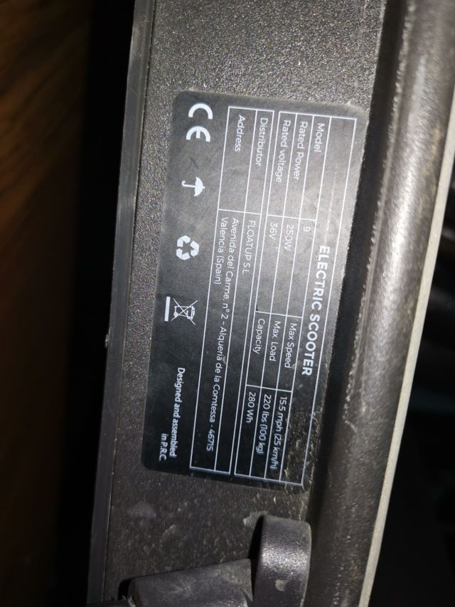 PATÍN Eléctric scooter 9